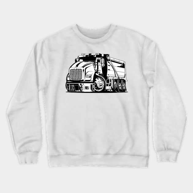 Cartoon truck Crewneck Sweatshirt by Mechanik